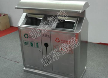 Stainless Steel Rubbish Recycle Bin