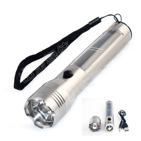 New Style Solar Led Flashlight