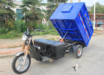 Electrical Garbage Dumping Tricycle