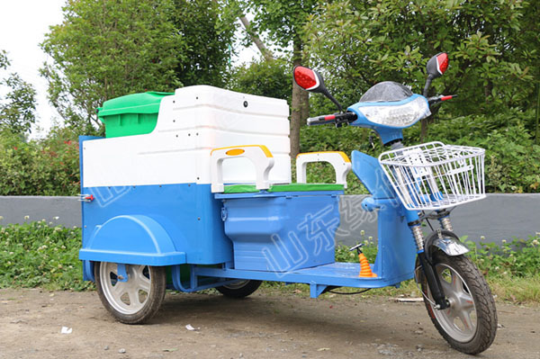 LB-BJ-C808 Three Wheel Electric Garbage Tricycle