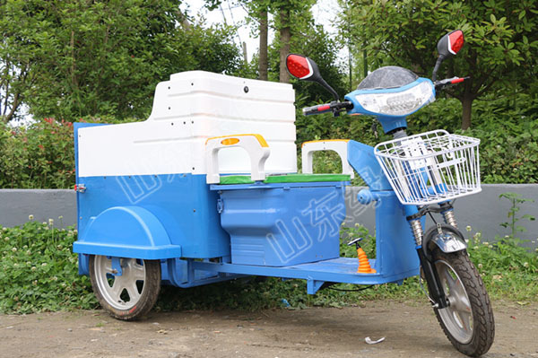 LB-BJ-C808 Three Wheel Electric Garbage Tricycle