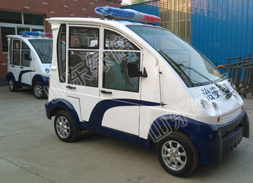 Closed Body Electric Security Patrol Car