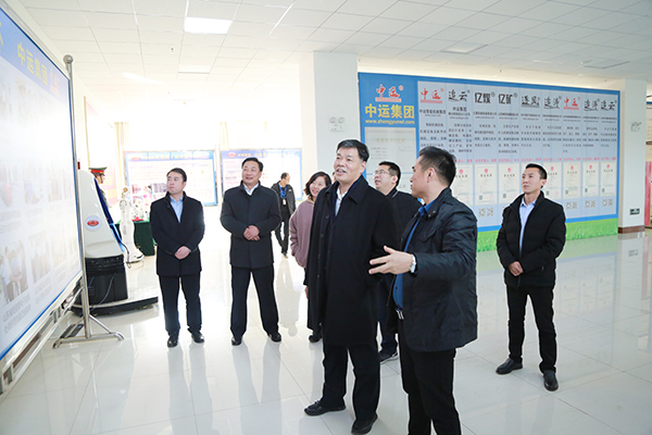 Warmly Welcome Jining High-Tech Zone Leaders Visit Shandong Lvbei