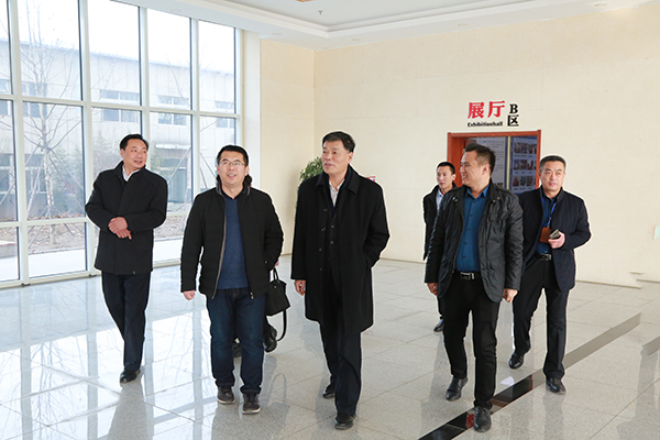 Warmly Welcome Jining High-Tech Zone Leaders Visit Shandong Lvbei