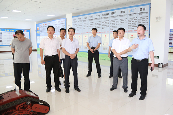 Warmly Welcome The Leaders Of Jining Technician College To Visit Shandong Lvbei For Cooperation