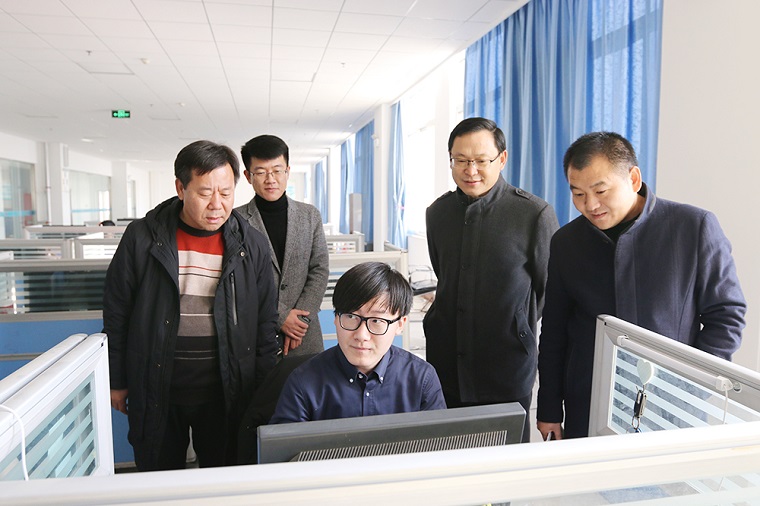 Warmly Welcome The Leaders Of Jining Technological Education Group To Visit Shandong Lvbei 