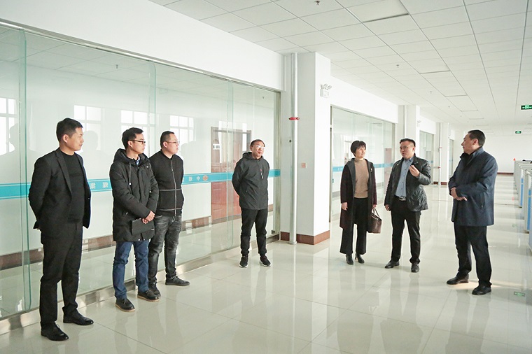 Warm Welcome Yutai County Leadership Visit Shandong Lvbei For Inspection