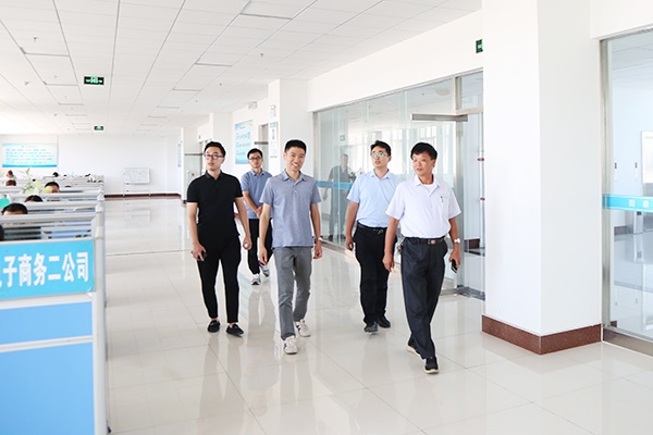 Warmly Welcome The Leaders Of Tuogong Robotics Co., Ltd. To Visit Shandong Lvbei For Cooperation